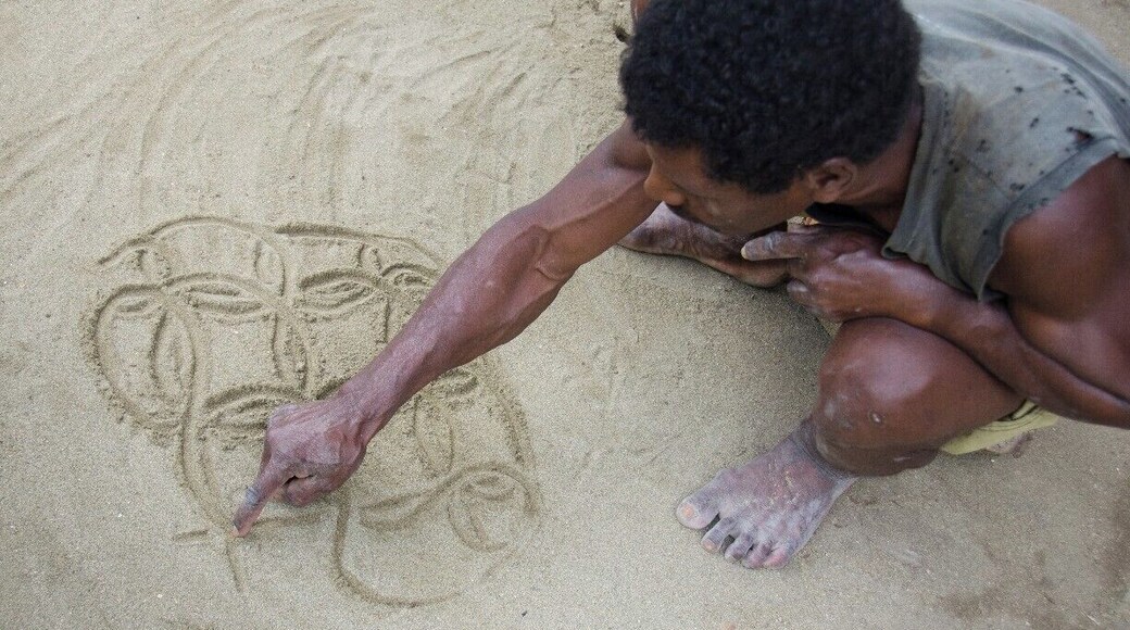Traditional Sand Drawing
