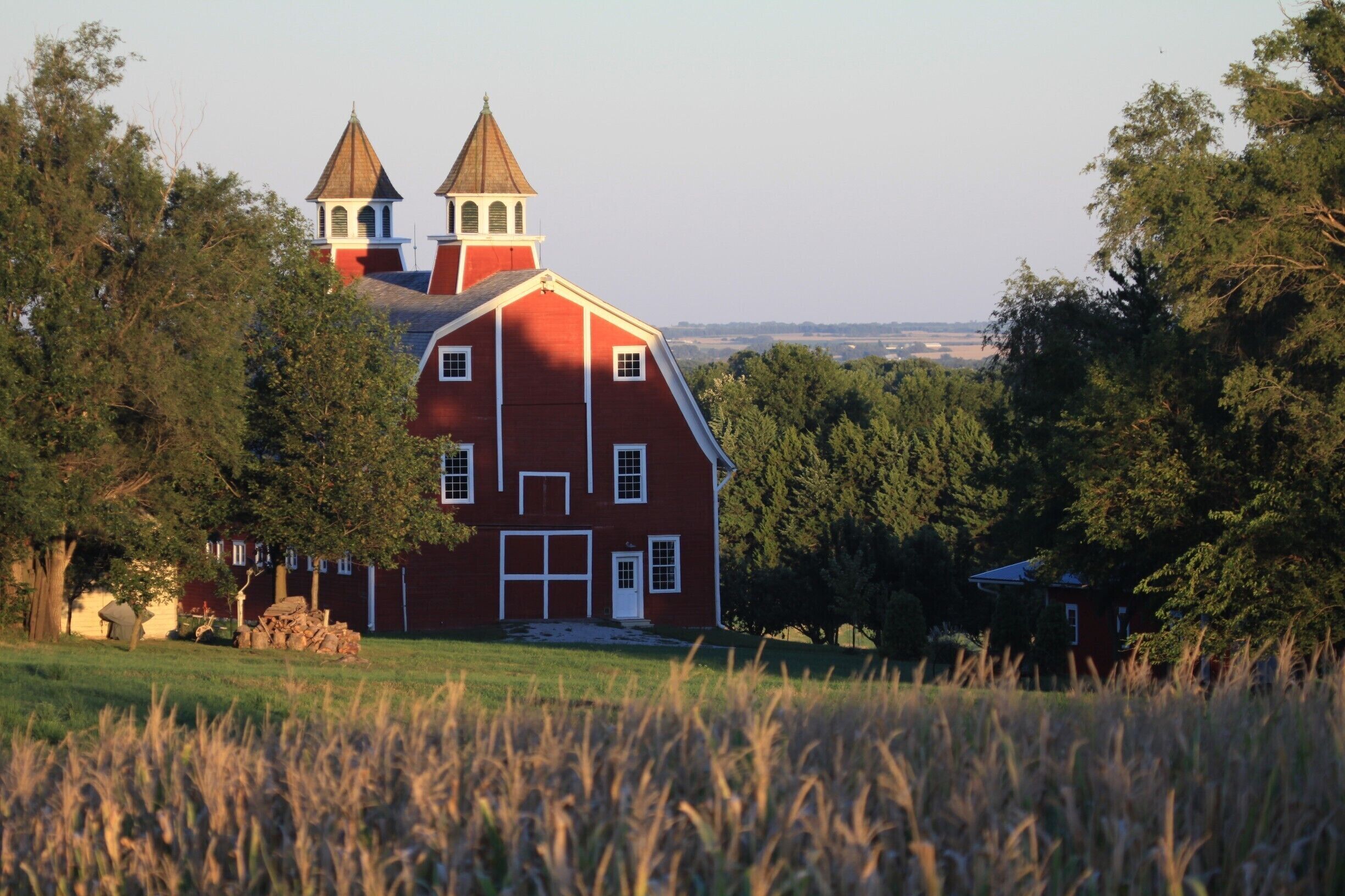 Grand Daddy of all Barns!  I have been chasing barns in Nebraska, Kansas and Colorado and none of the ones I have found can match this guy!  "Trust me" on this one - as you can see from the photo