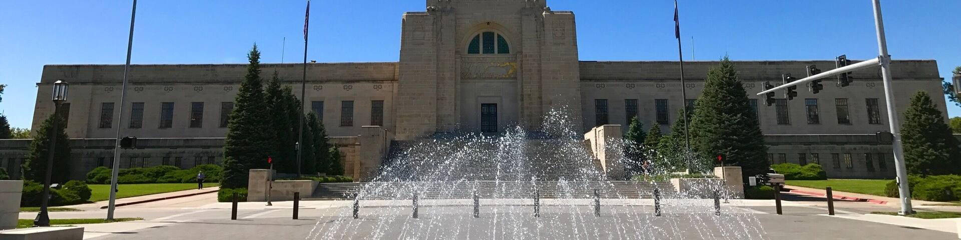A clear day in Lincoln, Nebraska. Absolutely a must place to just tour. The inside is amazing! #vacation #travel #tourism #tourist #architecture lover #awesome #fun #like #love #holiday #Nebraska #Lincoln