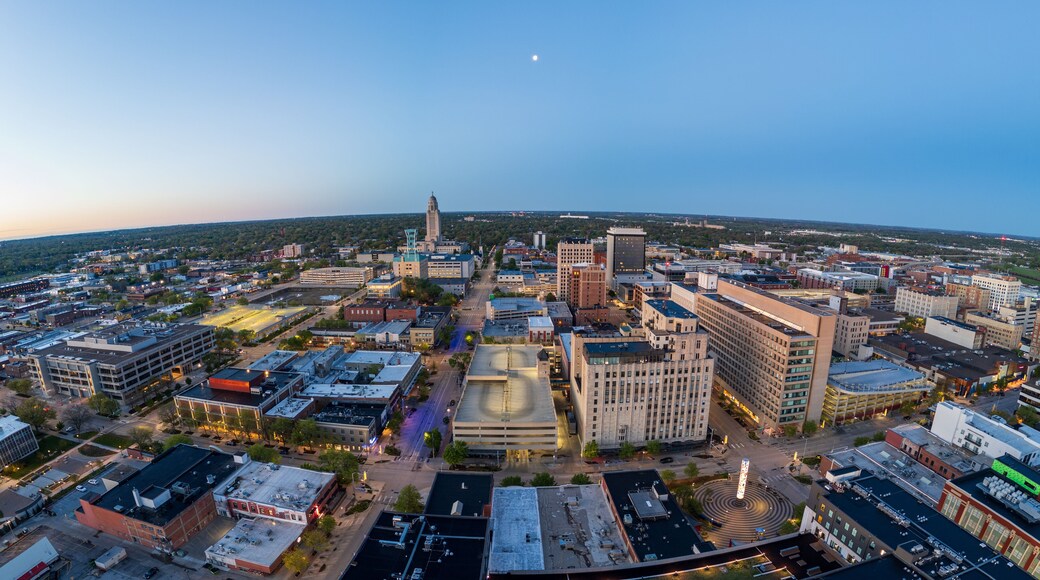 Lincoln, Nebraska, USA Skyline