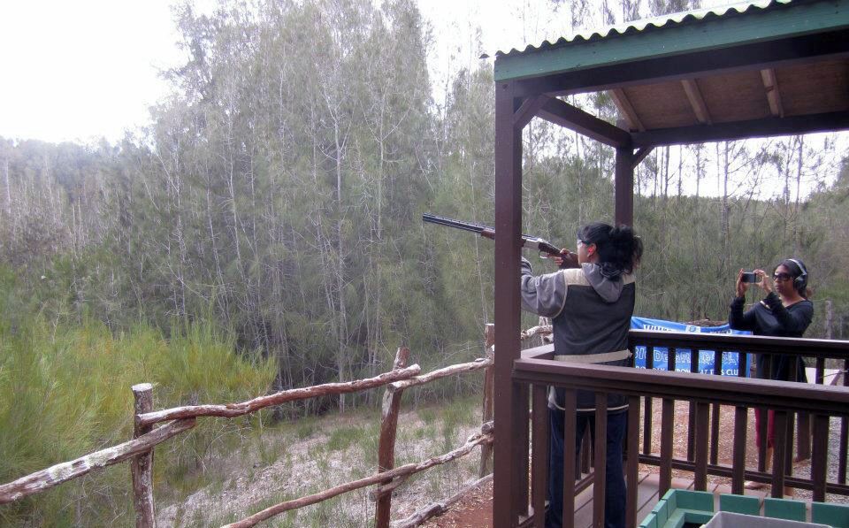 It's fun to play tourist while in your home state.  Hawaii has so much to offer besides luaus, hula dancing and surfing!  I got to shoot a gun for the first time in my life in a safe and beautiful mountain setting.  What an experience!
