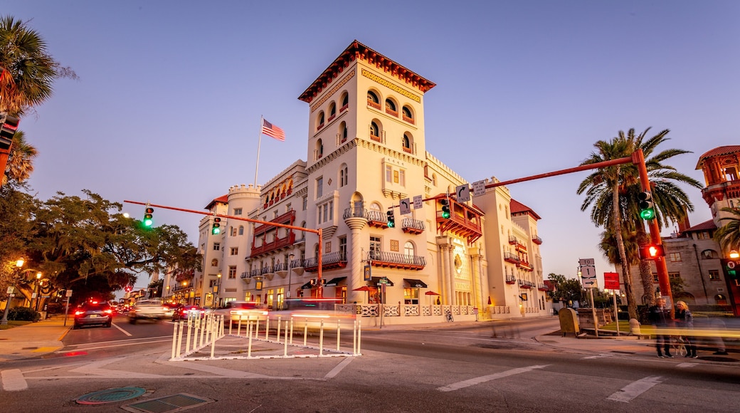 Florida showing a sunset and heritage elements