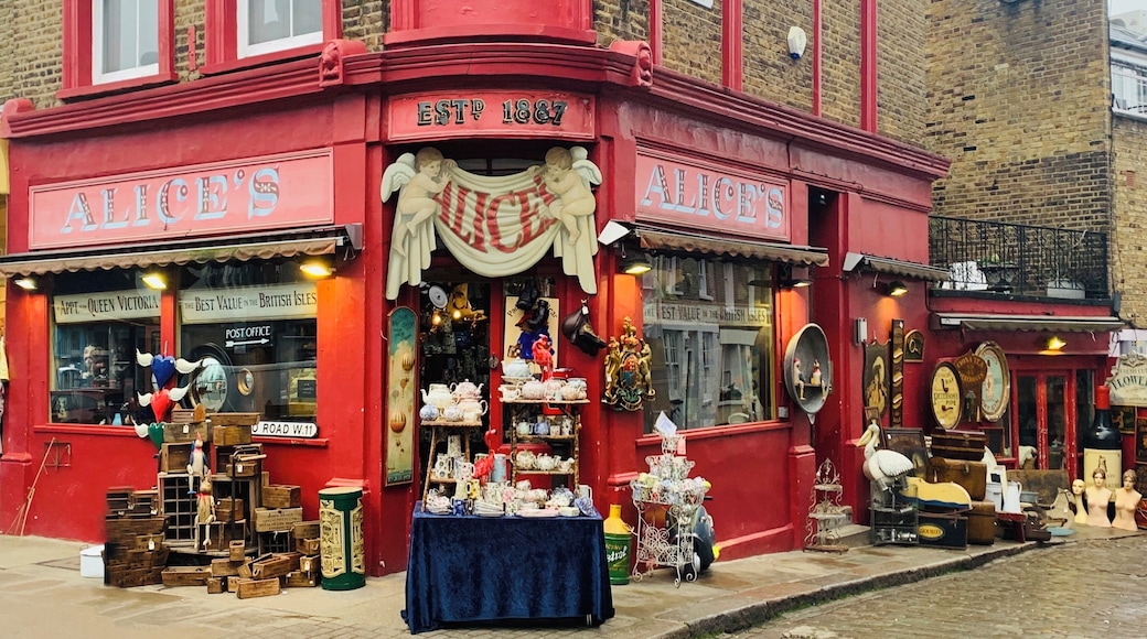 If you go to Portobello Road in London it’s obligatory to photograph this antiques and vintage store! It’s well worth a good rummage inside too..