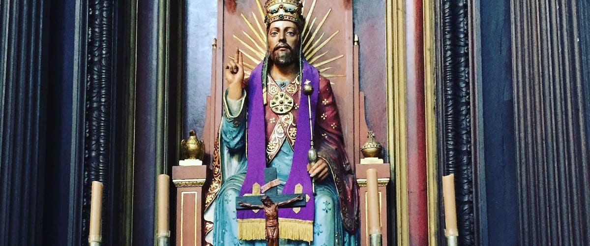 A pope like saint.
