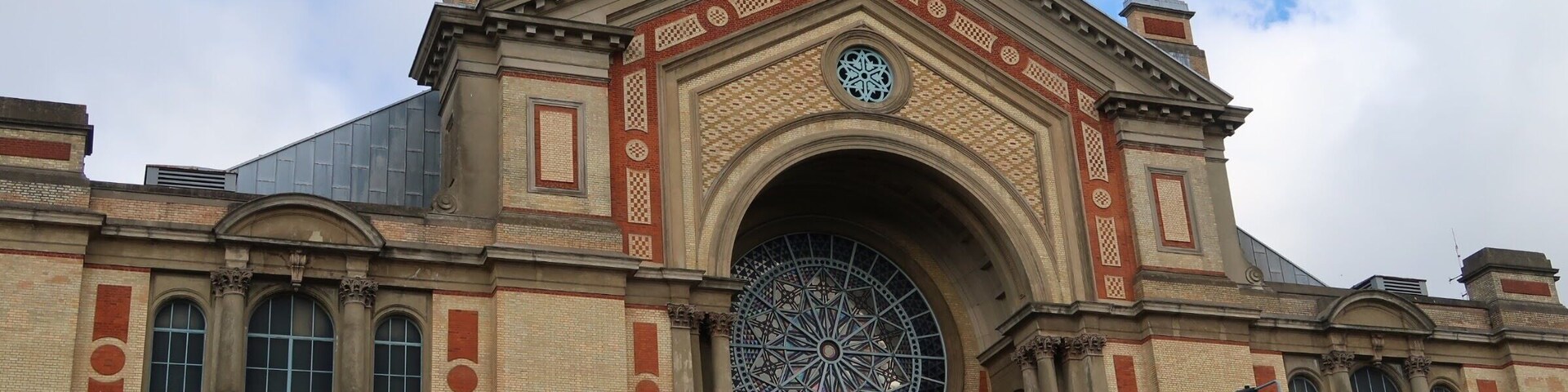 #patterns on Alexandra Palace. The home of the first BBC TV broadcast.