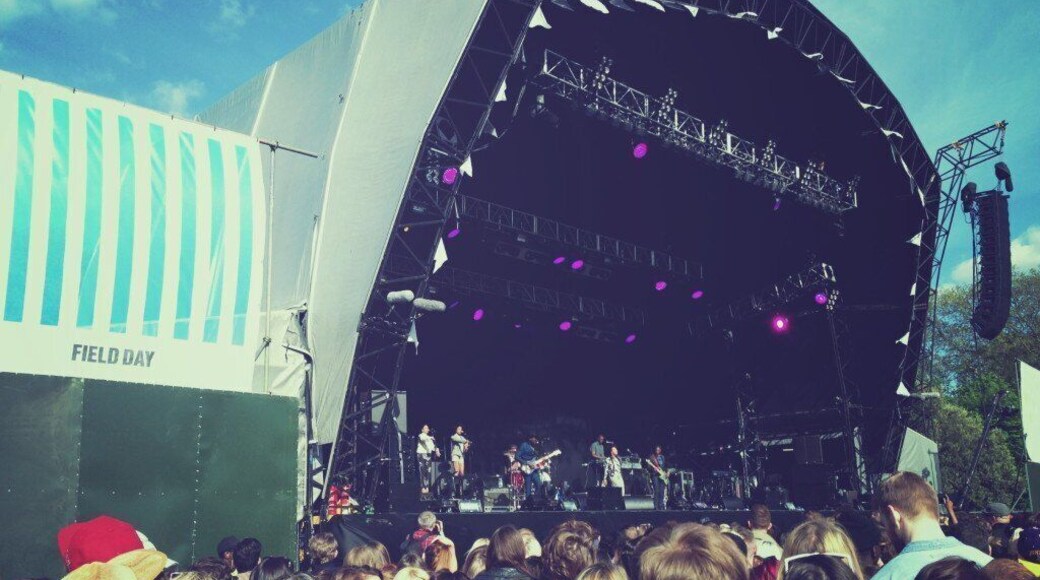 Field Day Festival has always been held in Victoria Park. This is a festival for the cool, hipster kids. The line up seems like it comes carefully curated from a Pitchfork best of playlist. It's a cool festival, but definitely suffers from too many ticket sales. Check the line up before you invest, could be worth the scram!