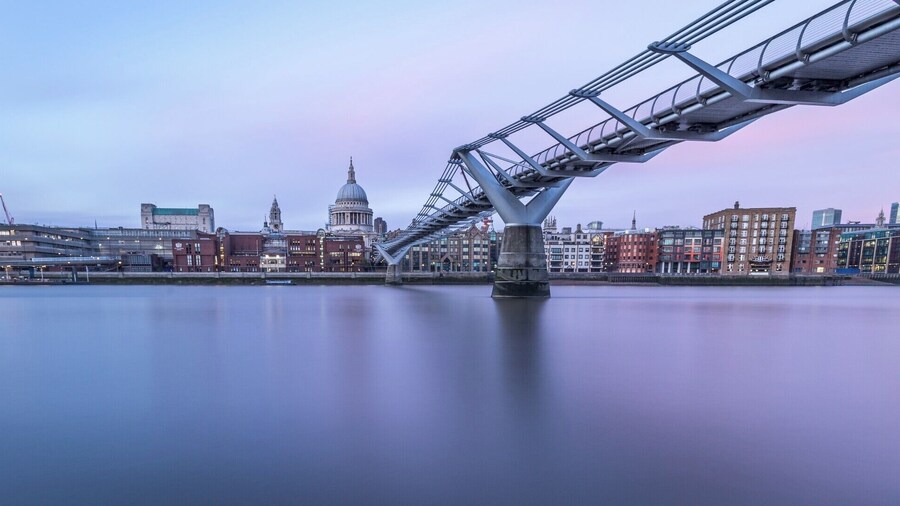 Check out the River Thames tides time. I like going out on the river bank when low tide is at sunrise or sunset. Nice light and different perspective on the London city scape are a good combination for some nice photos.