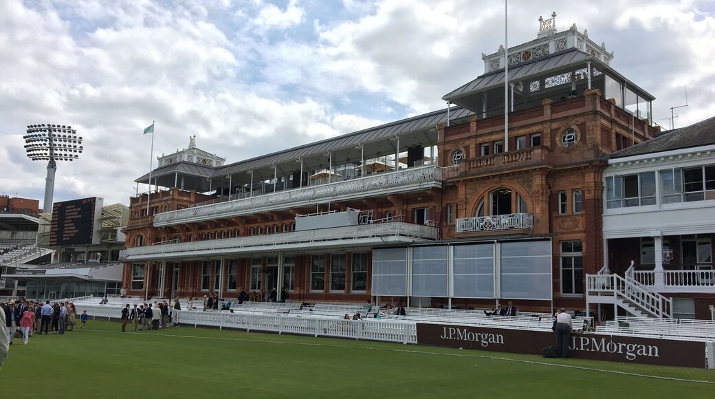 Got to tick Lords off the bucket list! We were lucky enough to be allowed entry onto the field during the lunch break