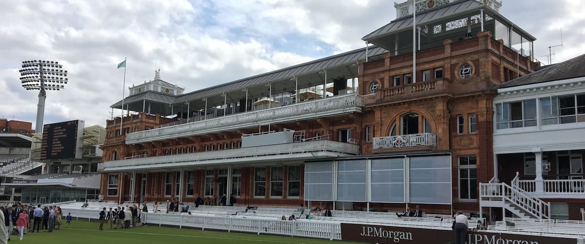 Got to tick Lords off the bucket list! We were lucky enough to be allowed entry onto the field during the lunch break