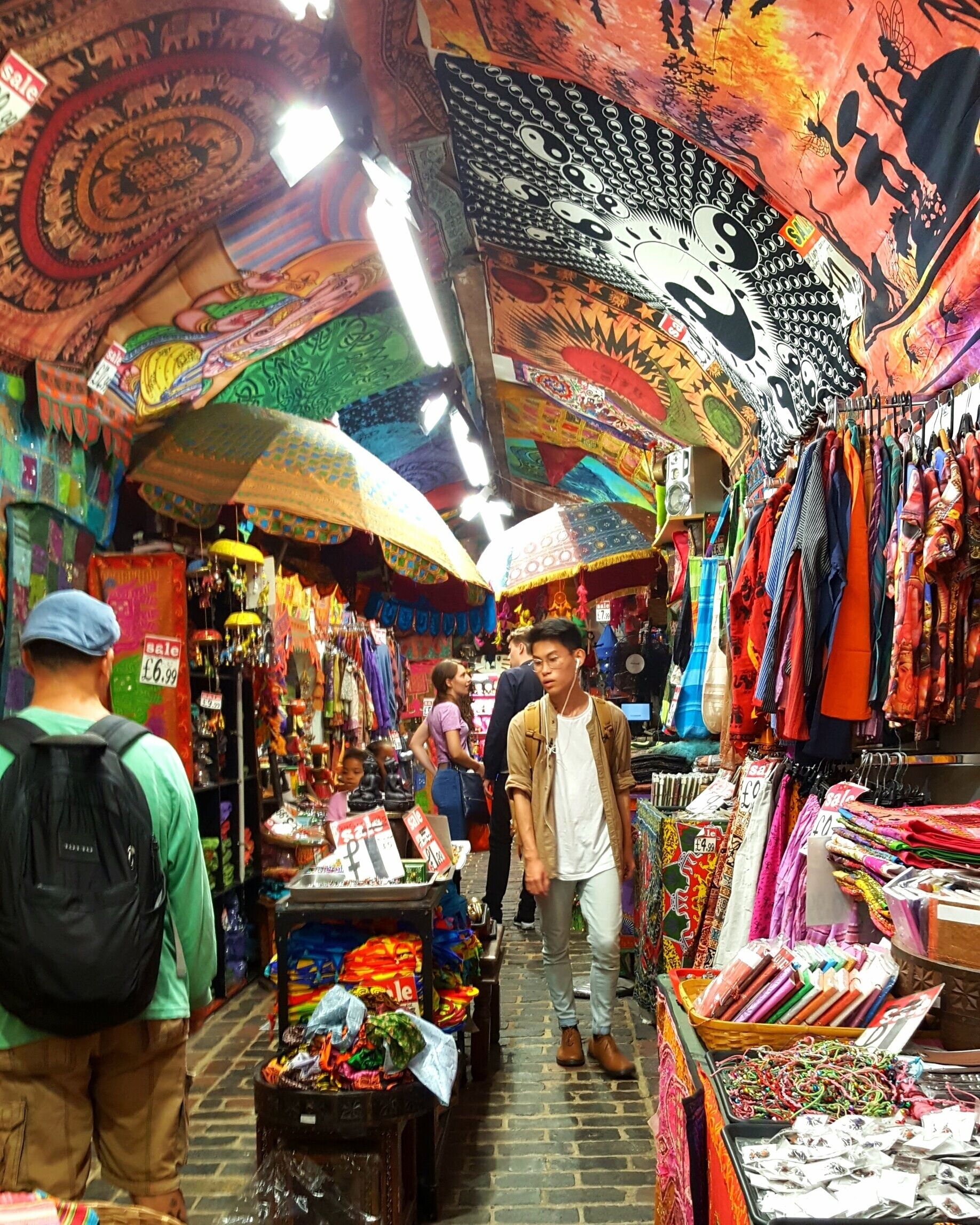 Loads of wonderful stalls, this being an example of a particularly colorful one. 