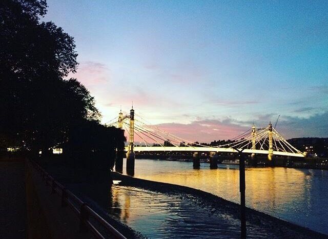 Evening strolls along the river #beautiful #cityscape #london #bridges