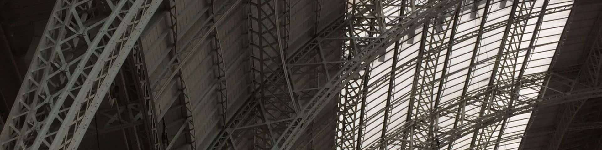 Nice bit of Victorian roofing at Olympia