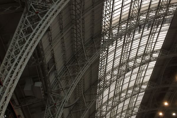 Nice bit of Victorian roofing at Olympia