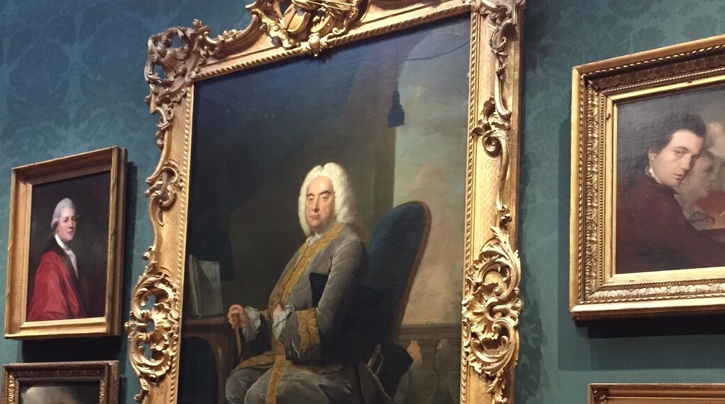 This place is so cool, and well worth a visit. The entire museum is portrait paintings, some photos but mostly English "royalty". I had to take the photo of the great composer G. F. Handel, as The Messiah is among my favorite classical works.