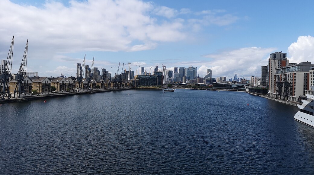 A view at London from Royal Victoria Bridge.