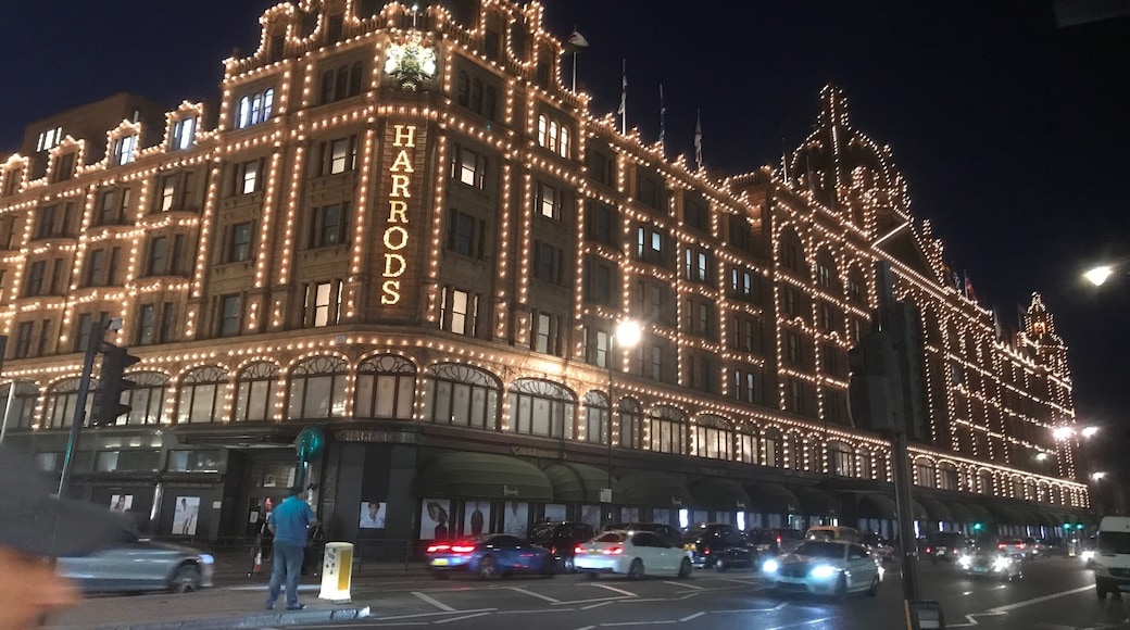Famous high end store in London, England
