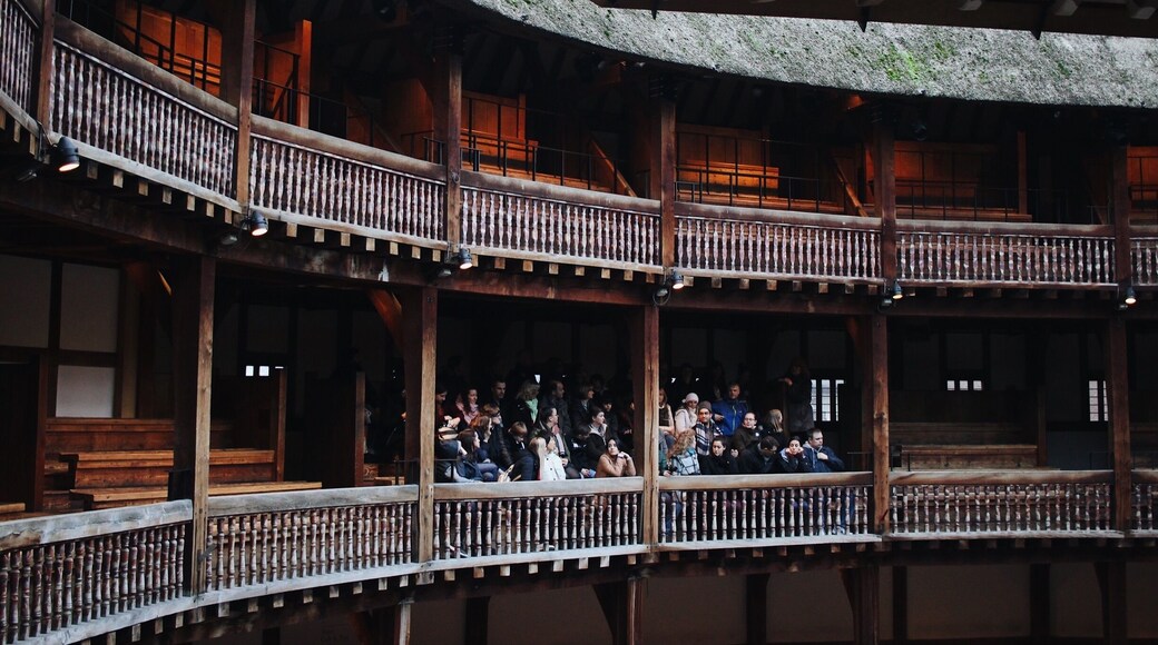 The tour inside Shakespeare's Globe is really fascinating, especially since I thought I was sitting in a 100+ year old performance space. Nope. This is the third construction. It was finished in 1989.
