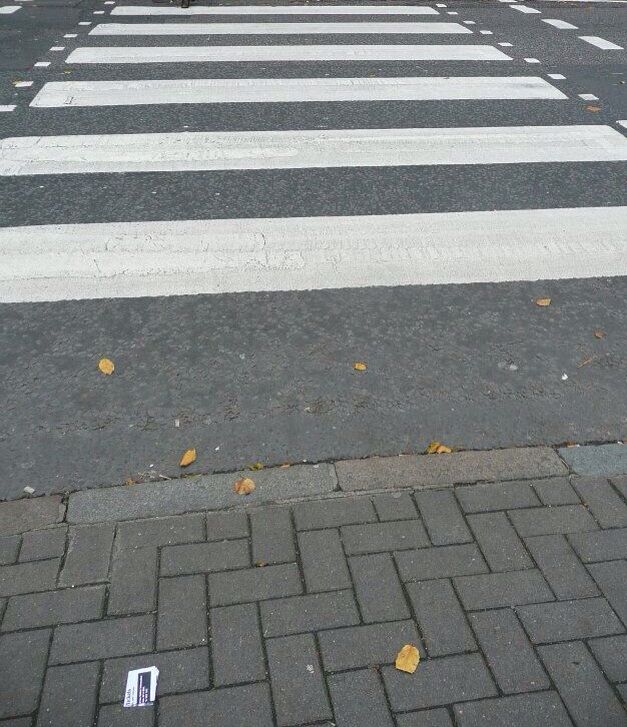 The crosswalk made famous by the Beatles.