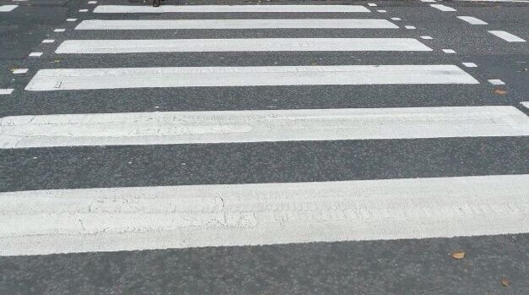 The crosswalk made famous by the Beatles.