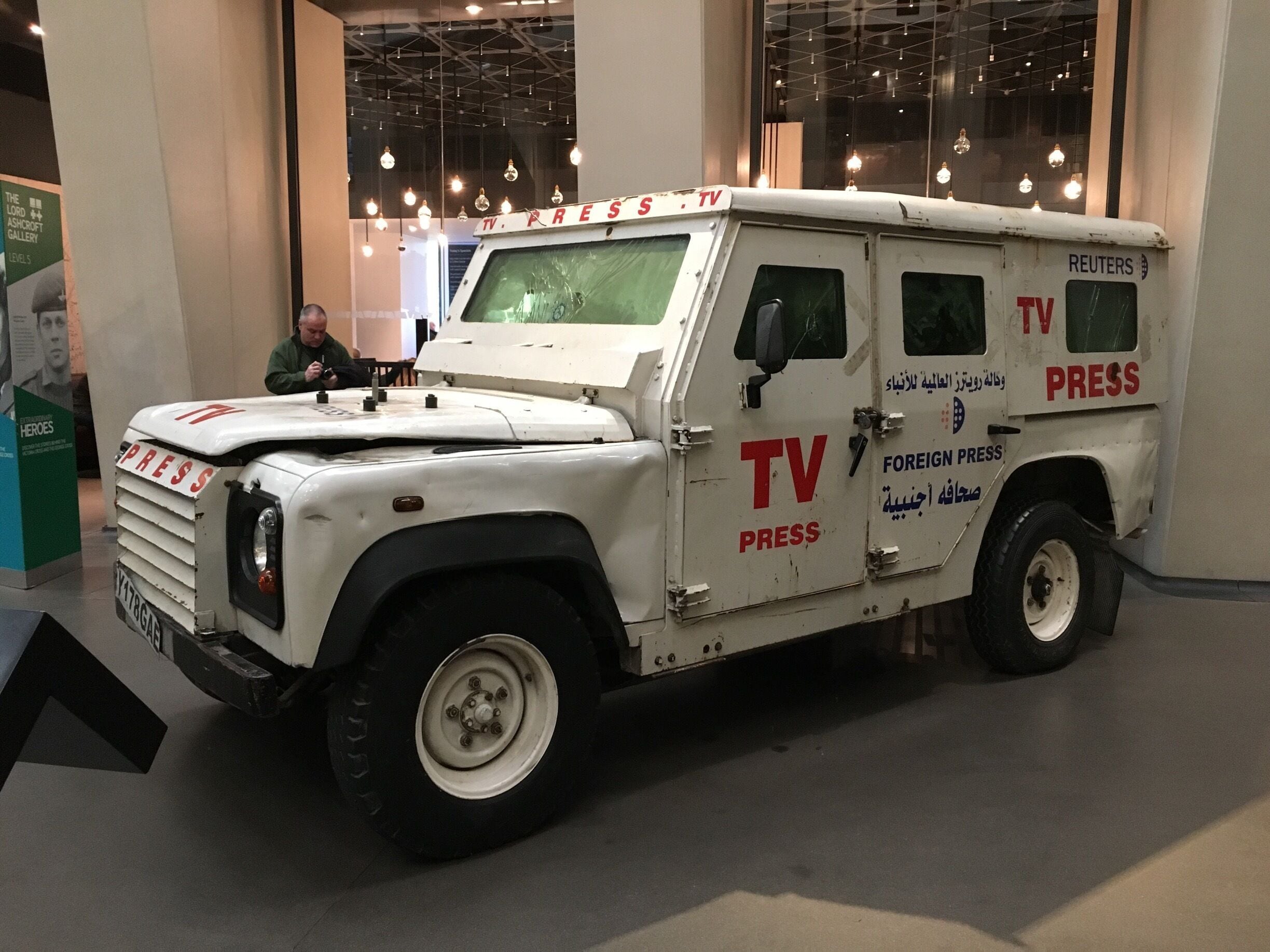 Reuters TV Press Land Rover