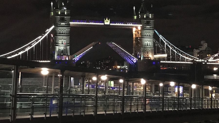 Was able to catch the bridge opening for a ship to pass through. #LifeAtExpedia