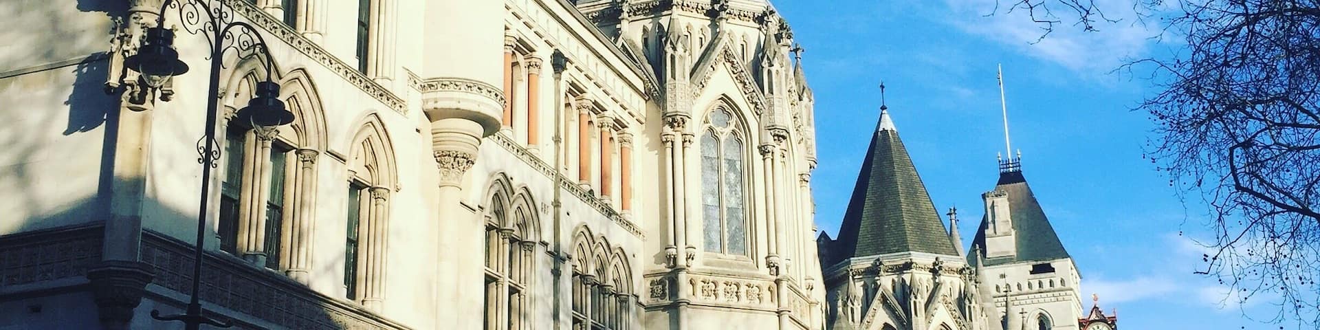 Royal Courts of Justice.