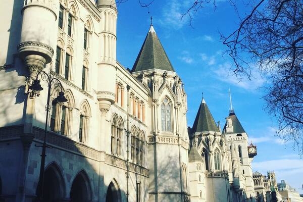 Royal Courts of Justice.
