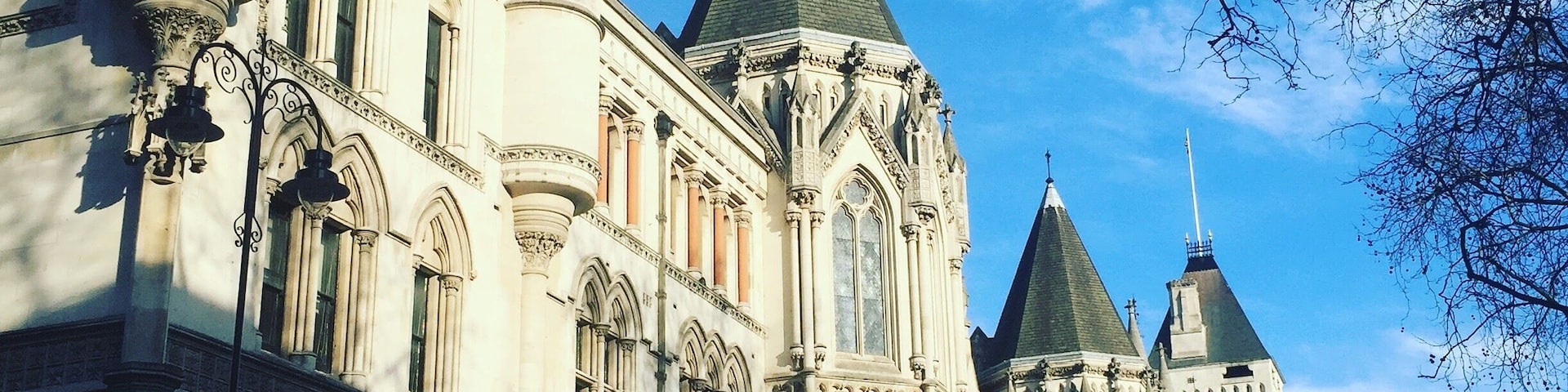 Royal Courts of Justice.