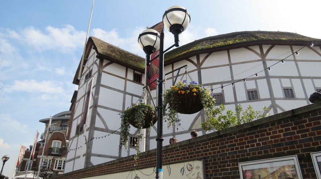 The reconstruction of Shakespeare's famous Globe Theatre is actually made with as many traditional materials as possible, while keeping to the modern day fire codes. The walk across the Thames is beautiful as well.