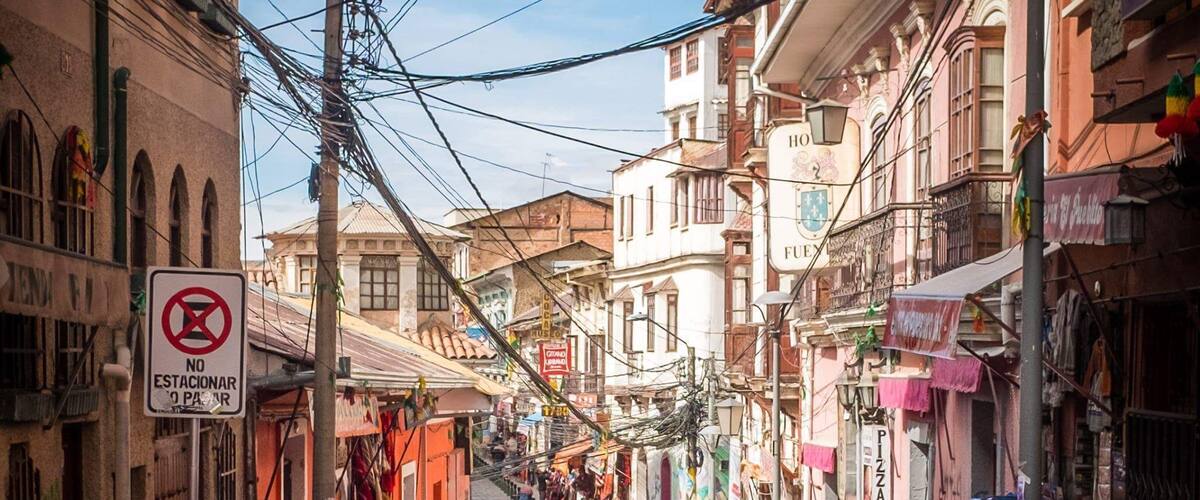 La Paz has a many streets that are worth exploring if only to witness the day to day life of the people.