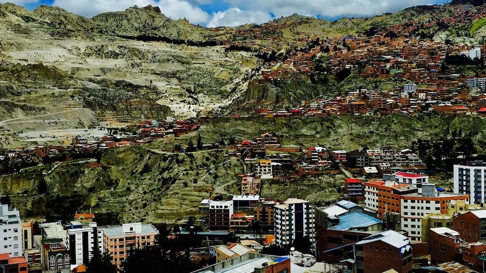 Overlooking La Paz