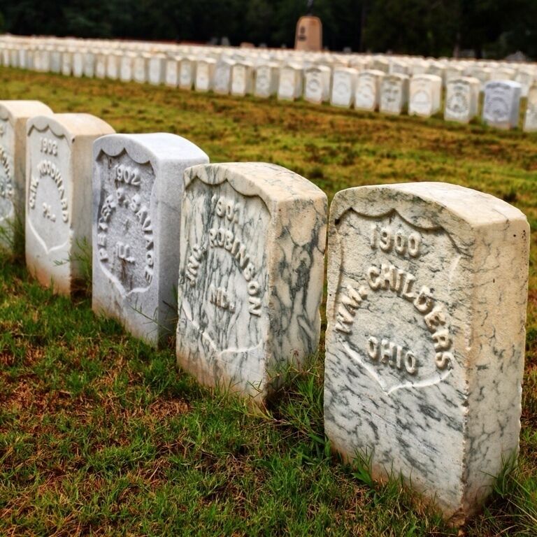 The cemetery is the final resting place for the Union prisoners who died while being held at Camp Sumter/Andersonville as POWs. The prisoners' burial ground at Camp Sumter has been made a national cemetery. It contains 13,714 graves, of which 921 are marked "unknown".
