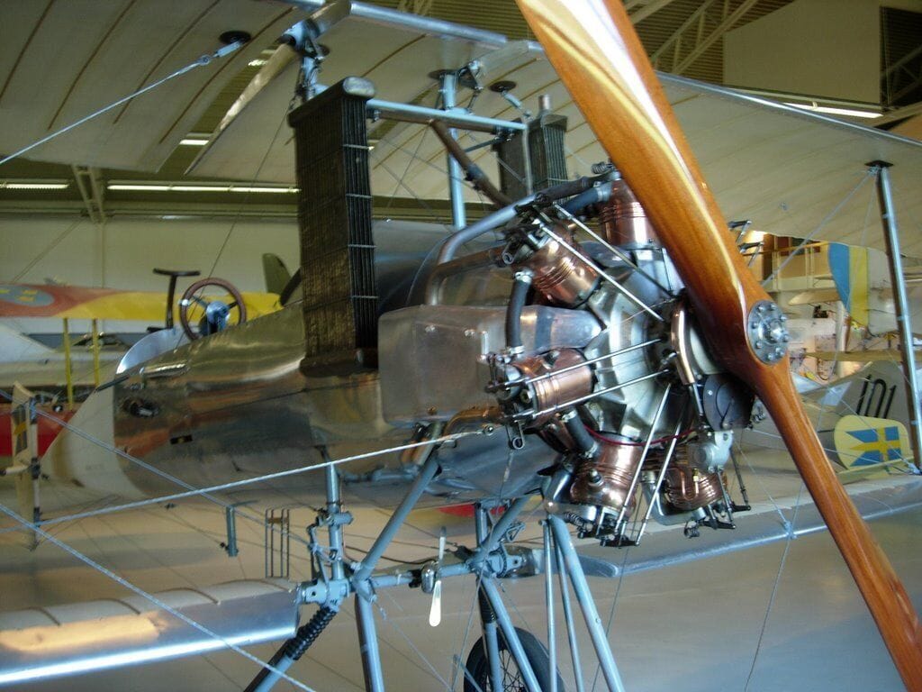 Lots of really cool old planes at the Swedish Air Force Museum.