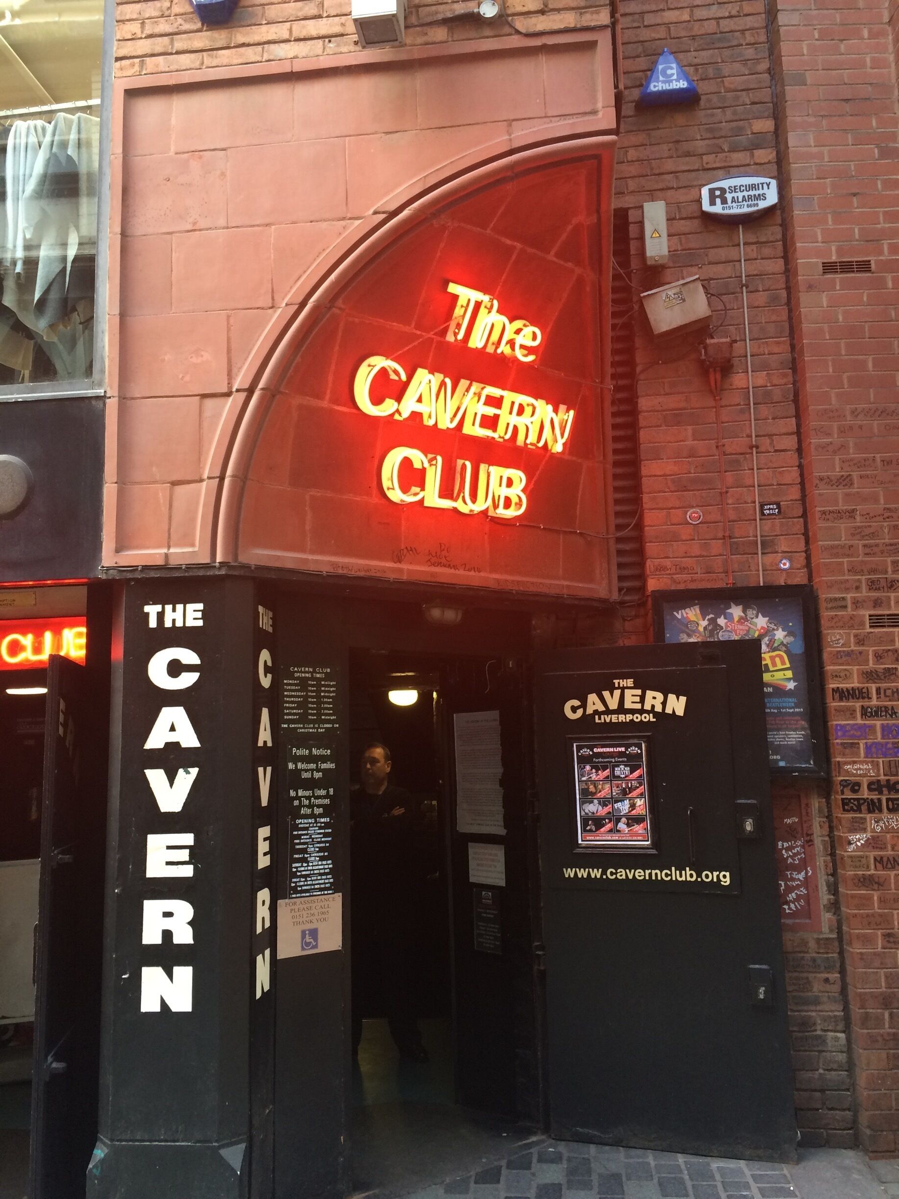 Where the Beatles first played