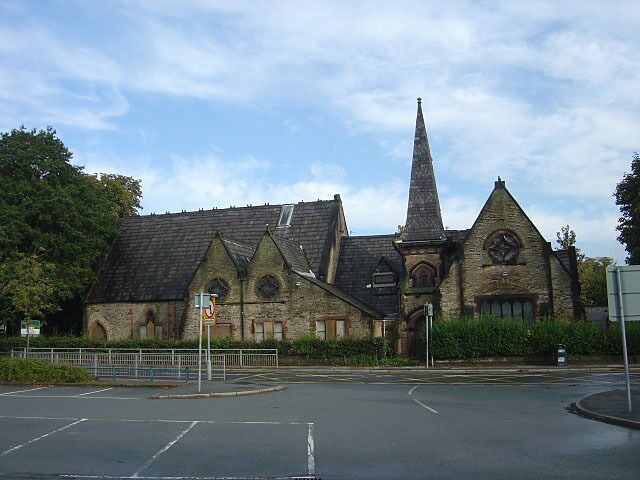 Park Hall Disused community hall on Huyton Hey Road.