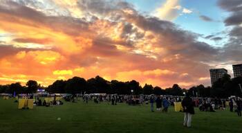 Always something going on in Sefton Park, Liverpool