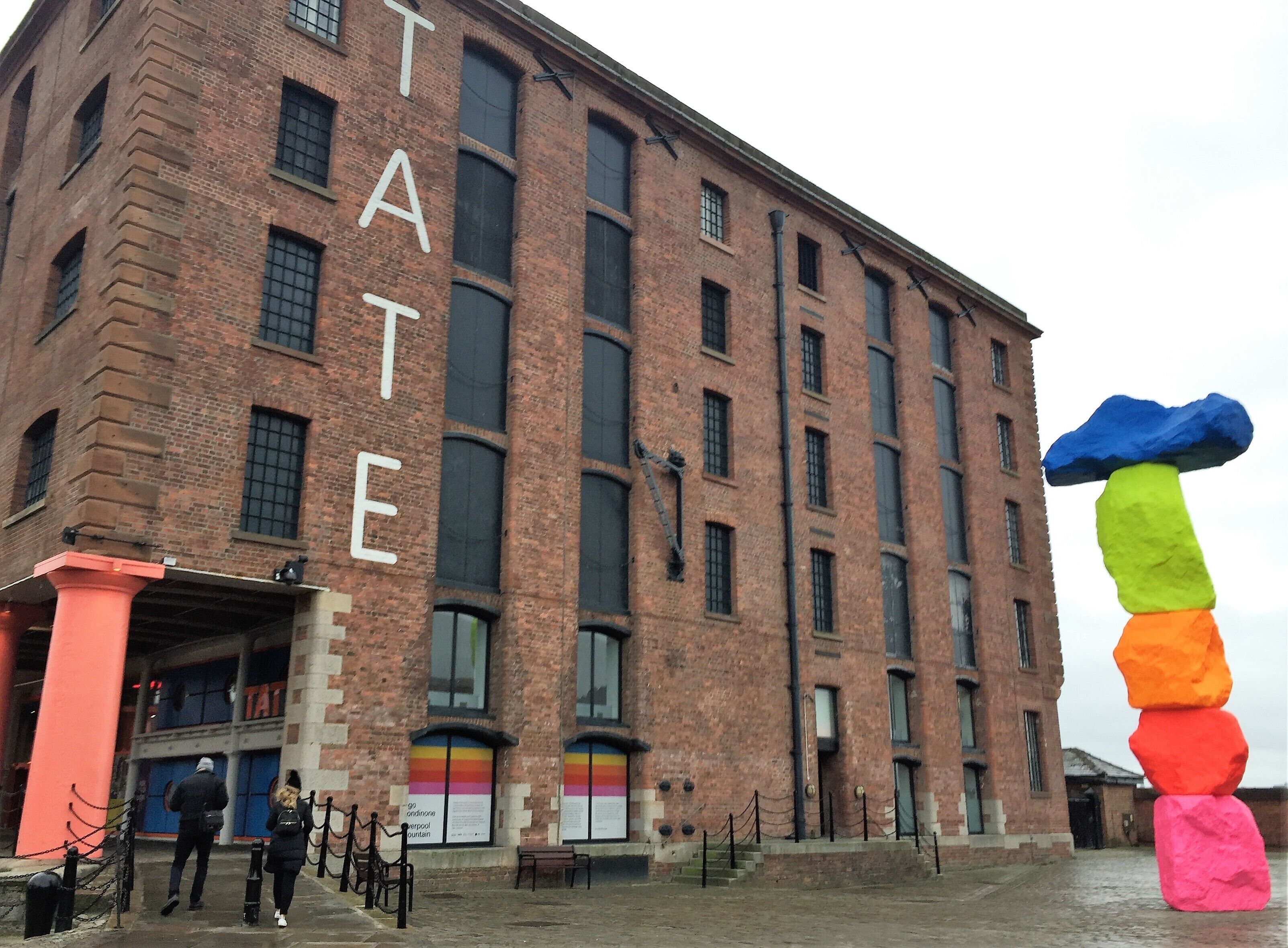 Ugo Rondinone - Liverpool Mountain
sculpture outside Tate Liverpool
12/1/19