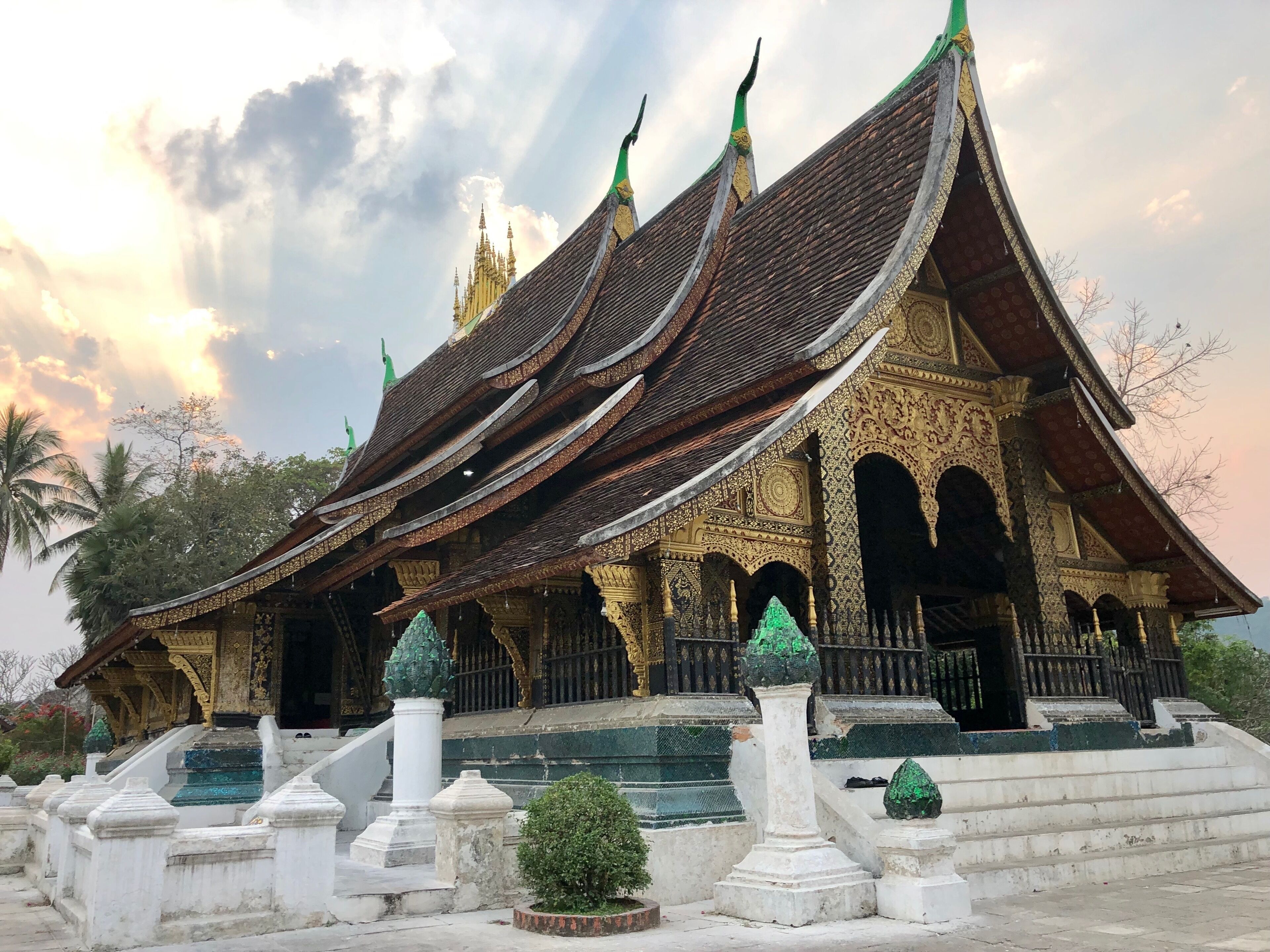 One the biggest Temples
In Luang Prabang 