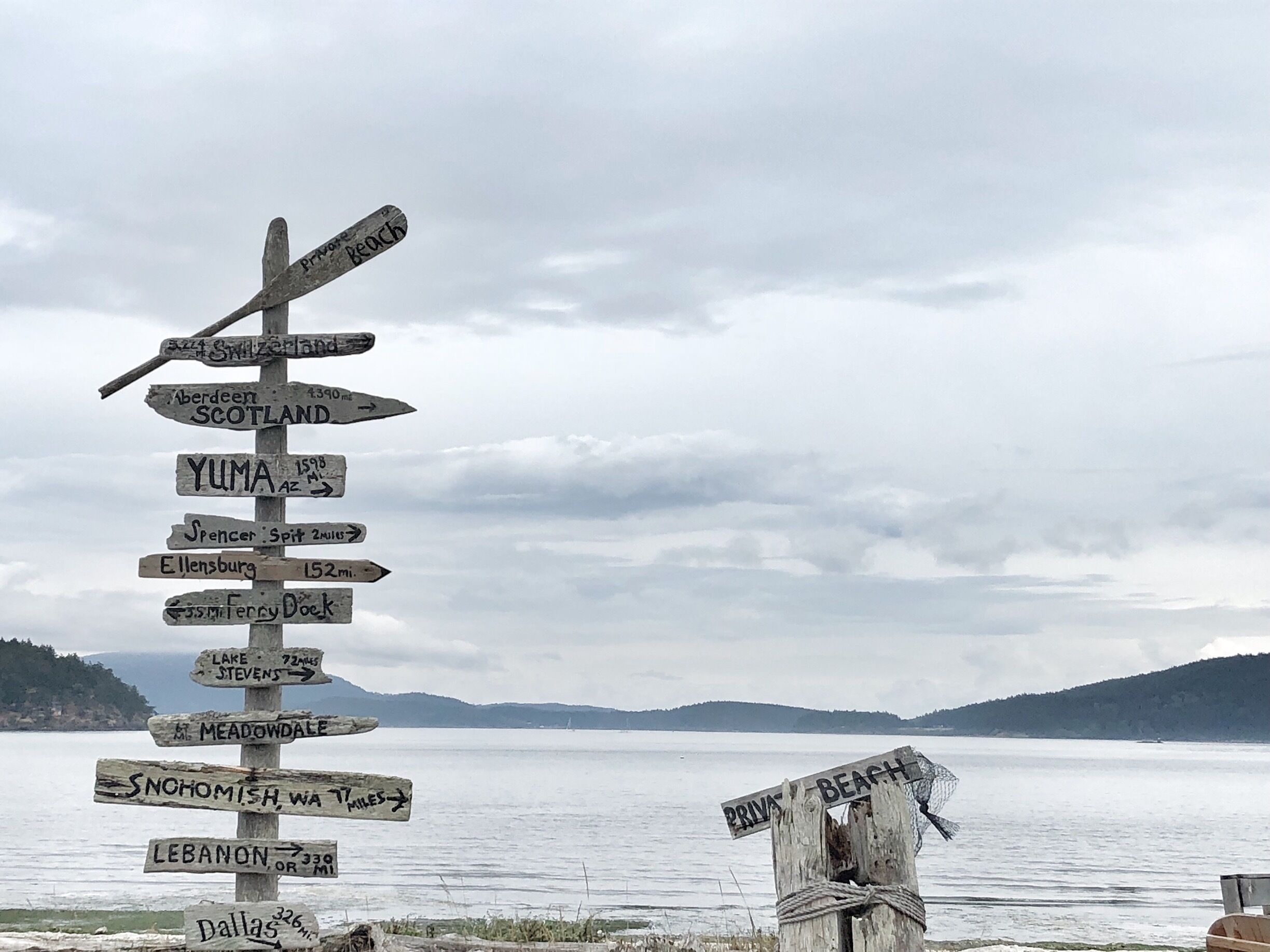 Private beach on #lopezisland #lifeatexpedia #chill