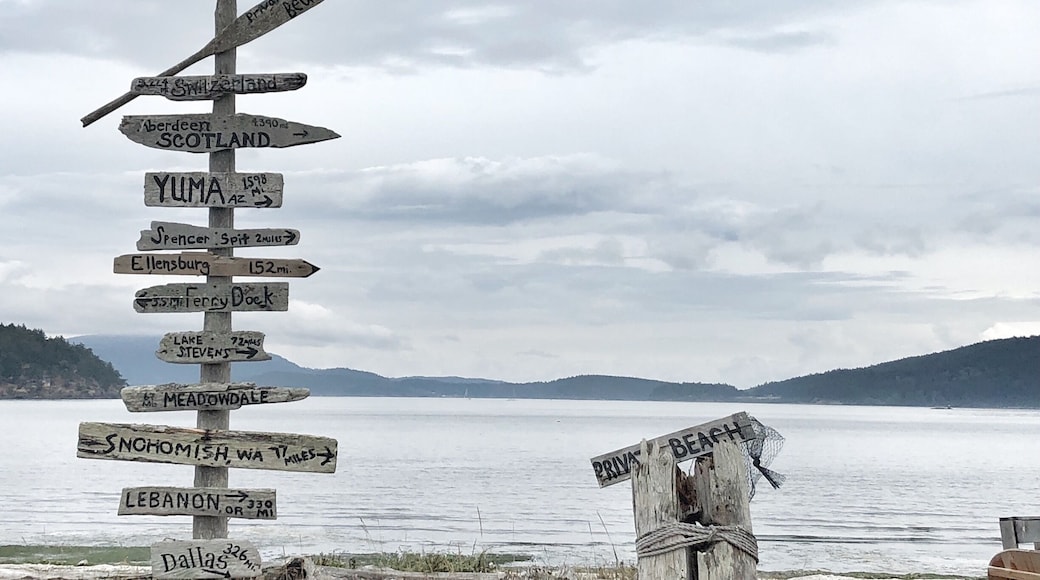 Private beach on #lopezisland #lifeatexpedia #chill