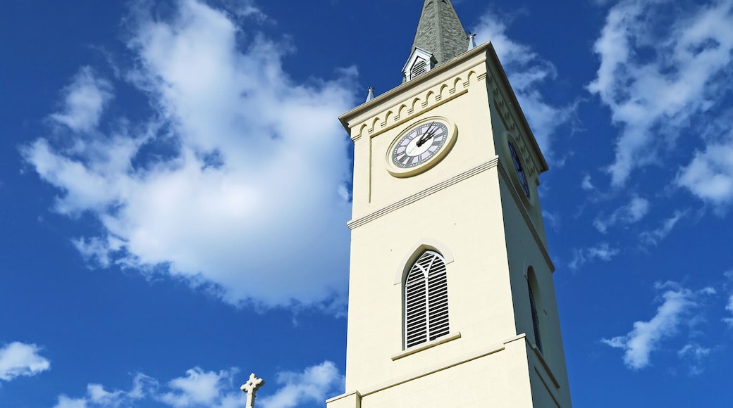 San Augustin de Laredo Cathedral close up - Laredo Texas