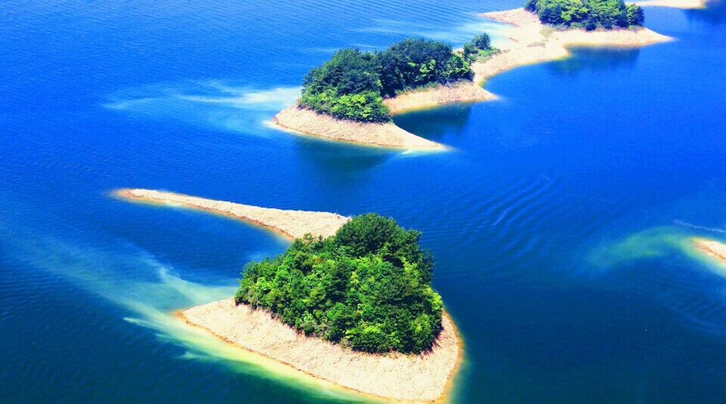 #Qiandao Lake (Thousand Island Lake ) .
千岛湖.
https://twitter.com/Beautifulgx