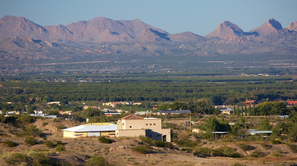 Las Cruces mit einem Farmland, Landschaften und Berge
