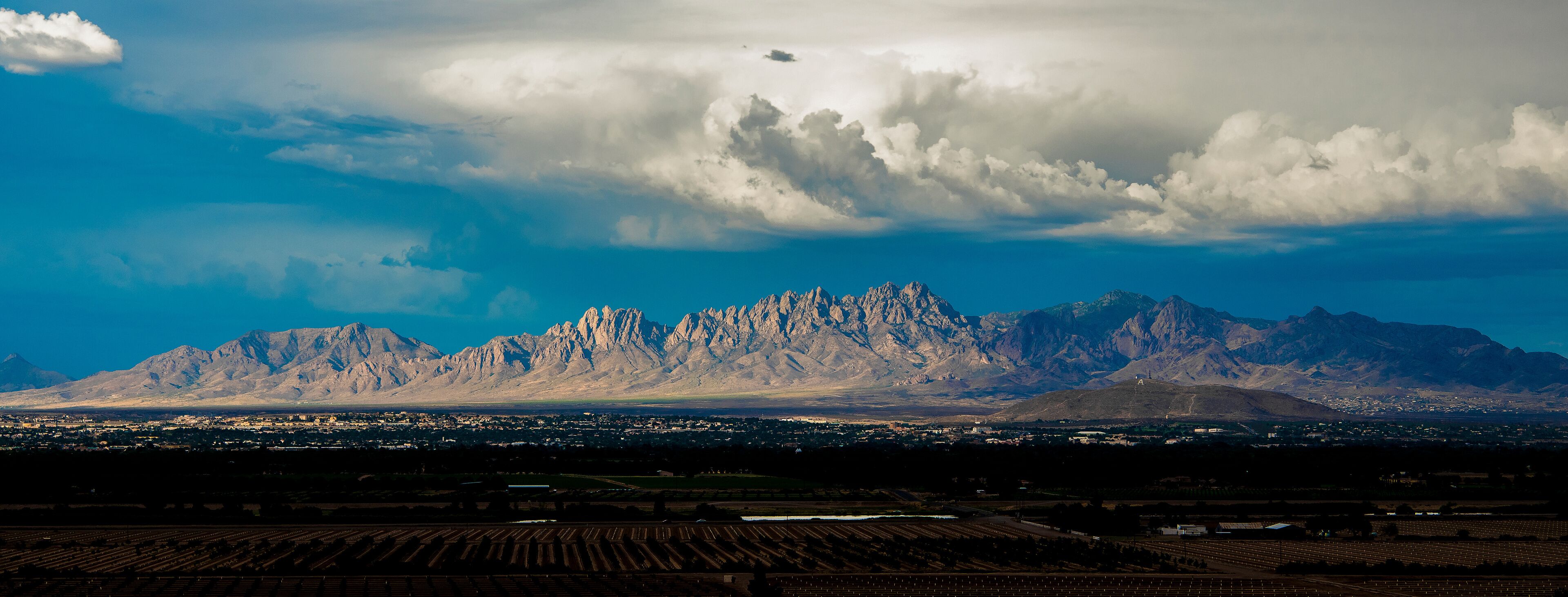 Storm over Organ Mountains