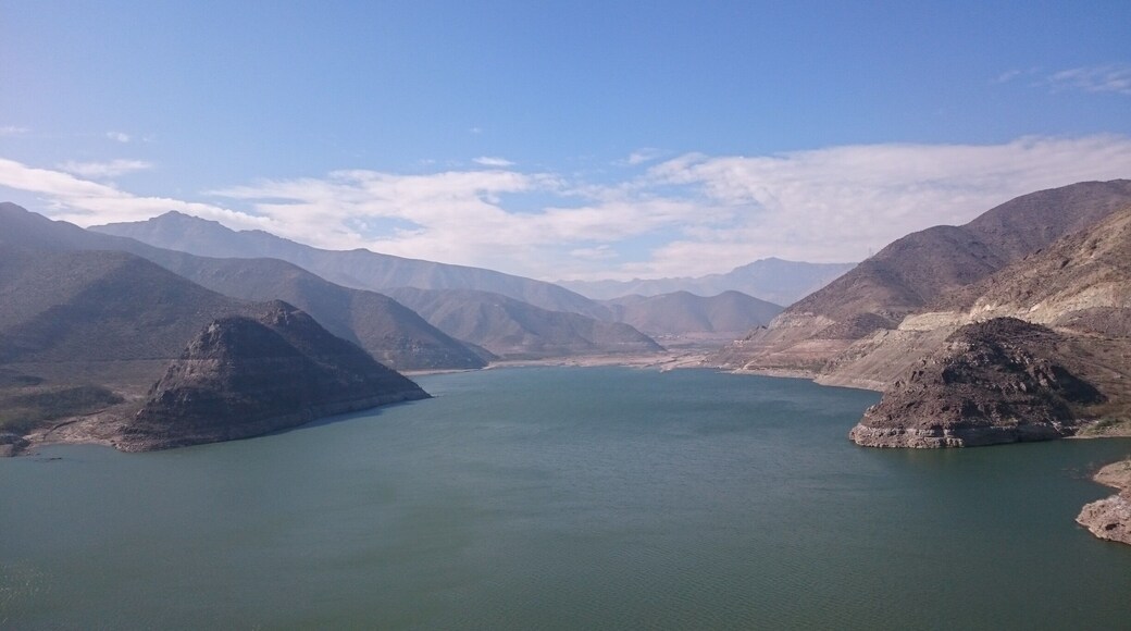 On the C41 route from La Serena to Vicuña, make sure you stop and see this wonderful damn. See the crystal clear snow waters of the Elqui river gather among the purple, brown, red and blue Andes mountains. It's a quiet but magnificent spectacle. A must see for sure!!!