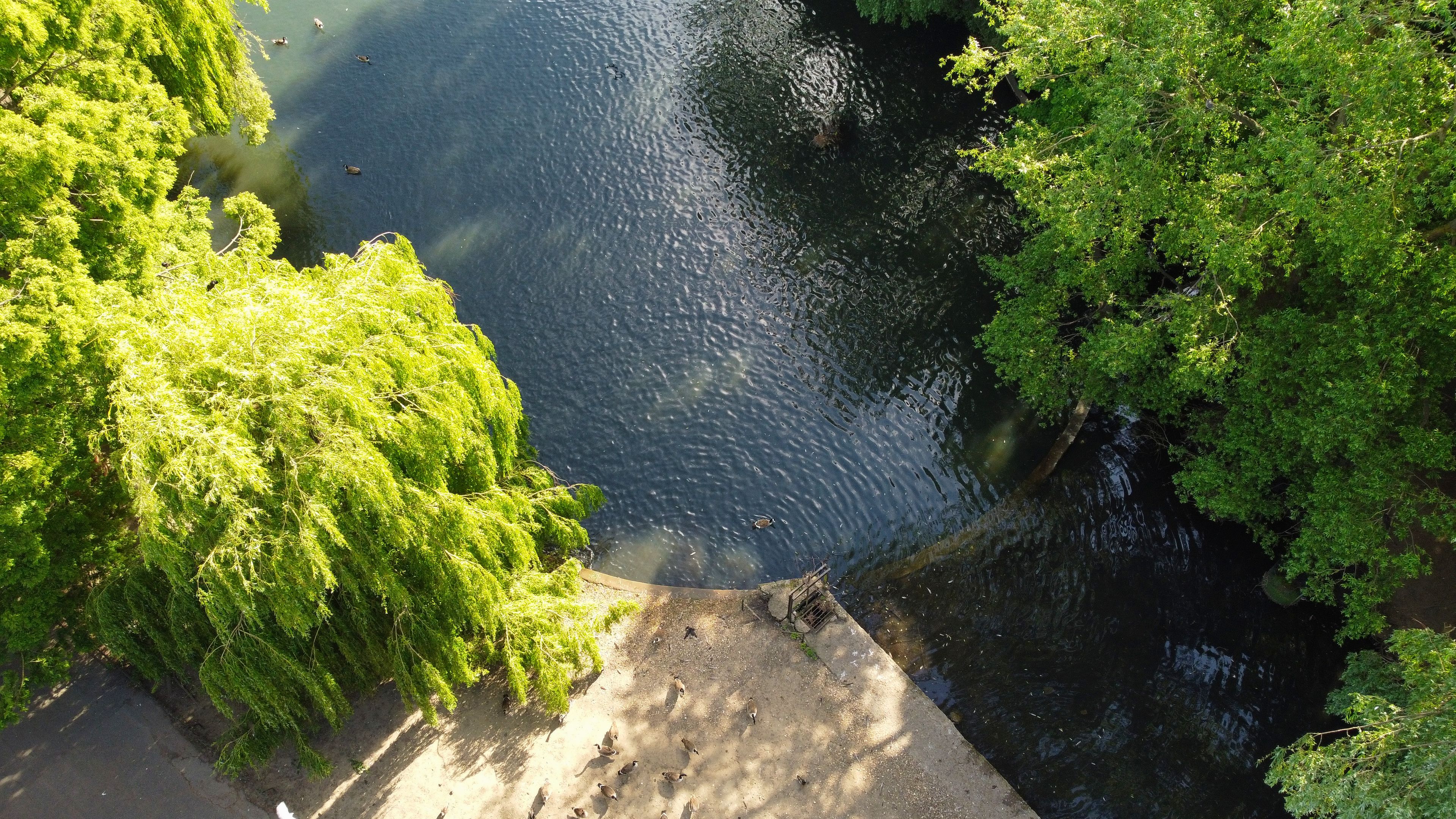Beautiful View of Wardown park of Luton England