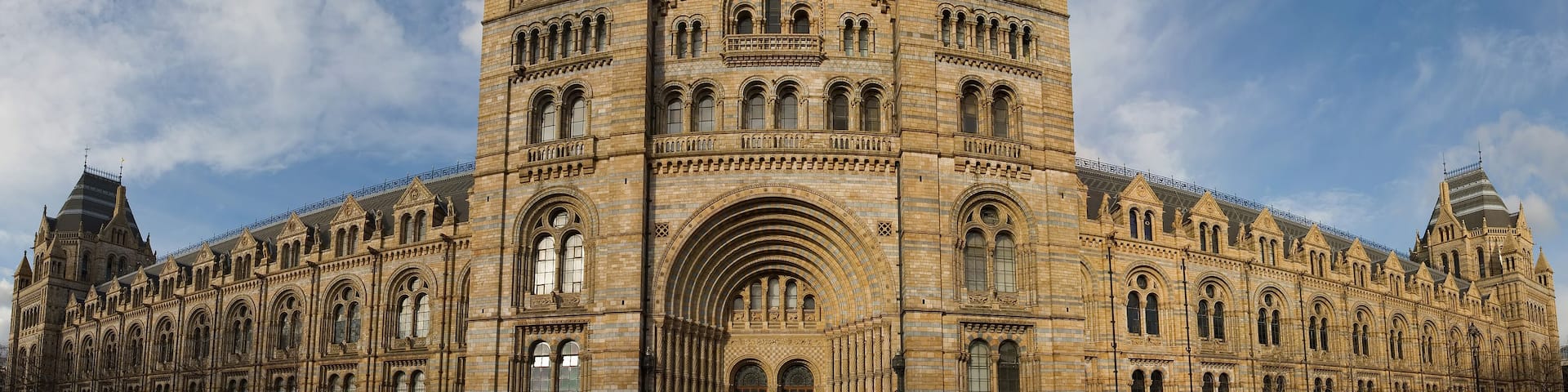 The Natural History Museum. This is a panorama of approximately 5 segments. Taken with a Canon 5D and 17-40mm f/4L.