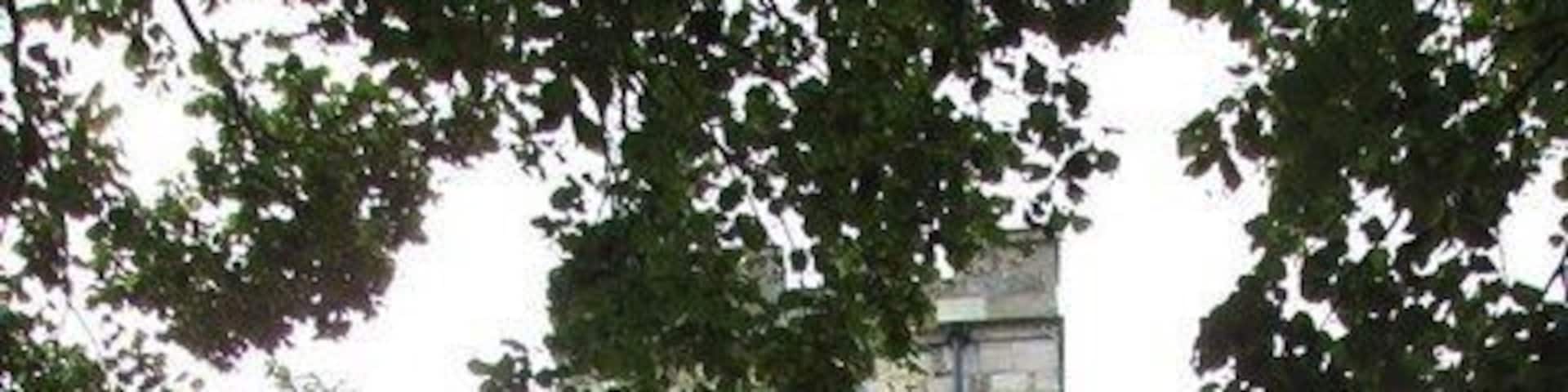 West tower of St Mary's parish church, Sundon, Bedfordshire, seen from the north
