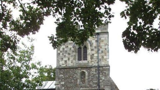 West tower of St Mary's parish church, Sundon, Bedfordshire, seen from the north