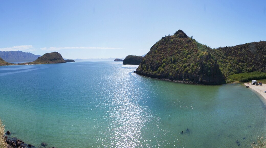 Panoramic of Bahia de la Concepcion, Loreto, Baja California Sur, Mexico